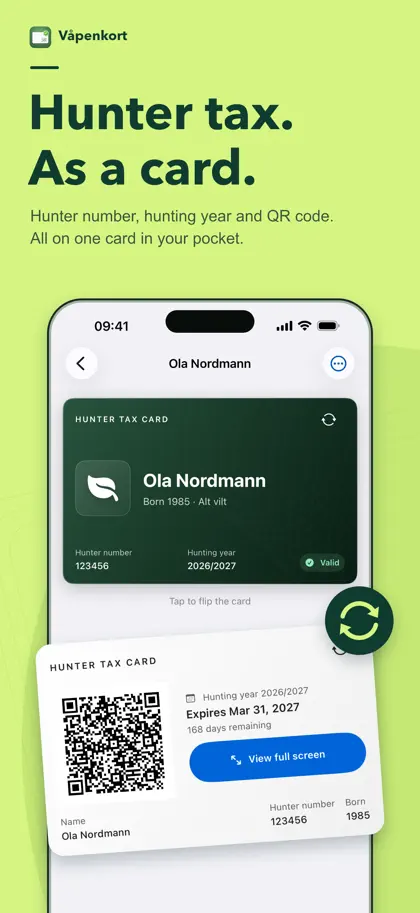 Screenshot 4 di 6 di Våpenkort