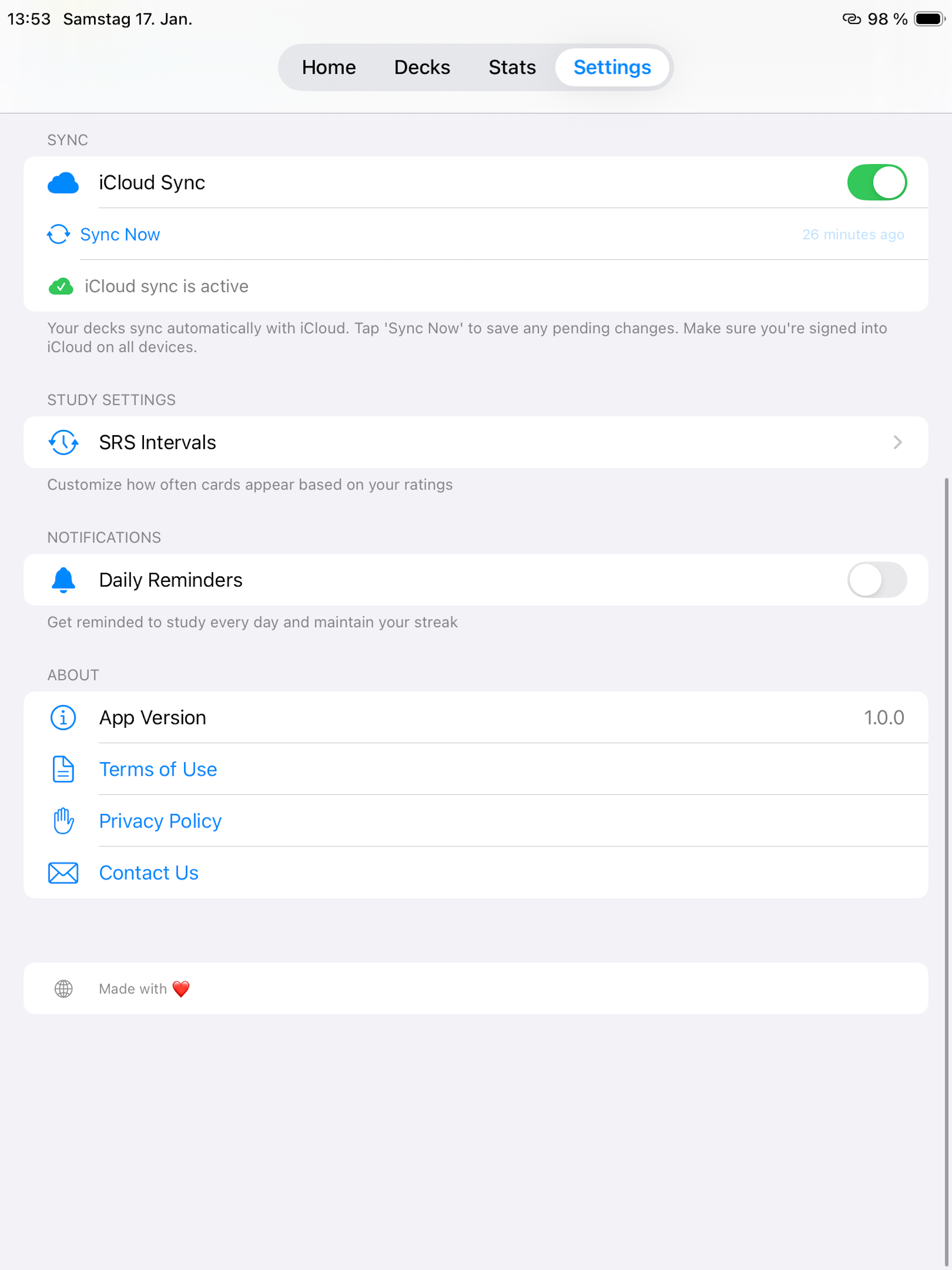 Memzi - Smart Flashcards SRS screenshot 19