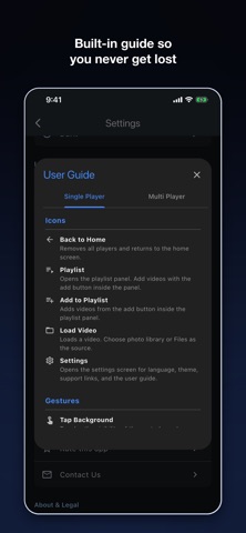 ABL Video Player iPhone screenshot