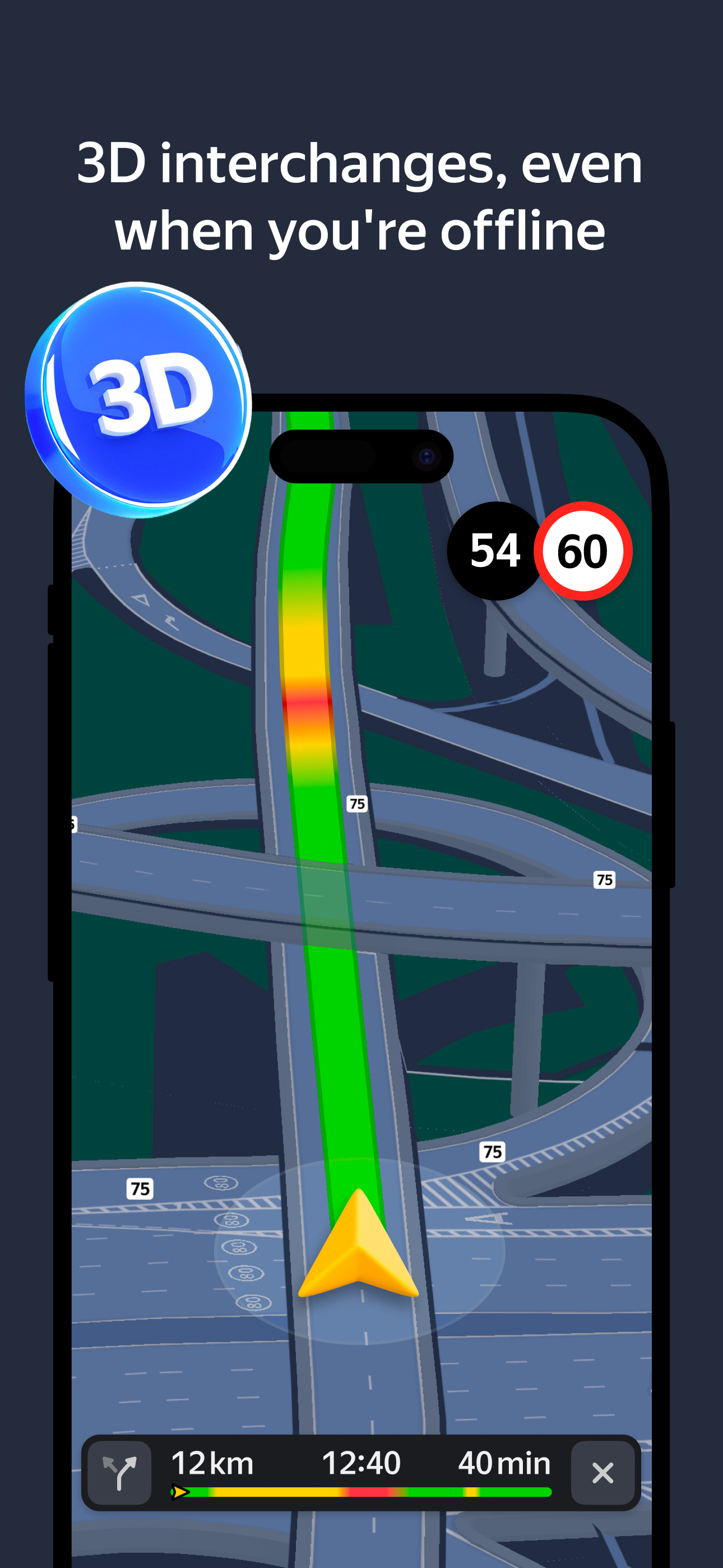 Yandex Navi – navigation, maps
