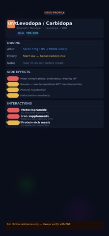 PD Drug Reference のスクリーンショット