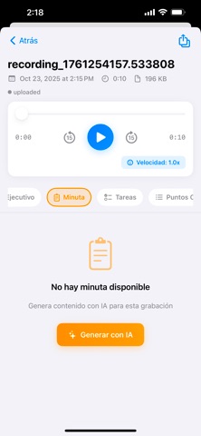 Audio2AI Screenshot 7 of 8