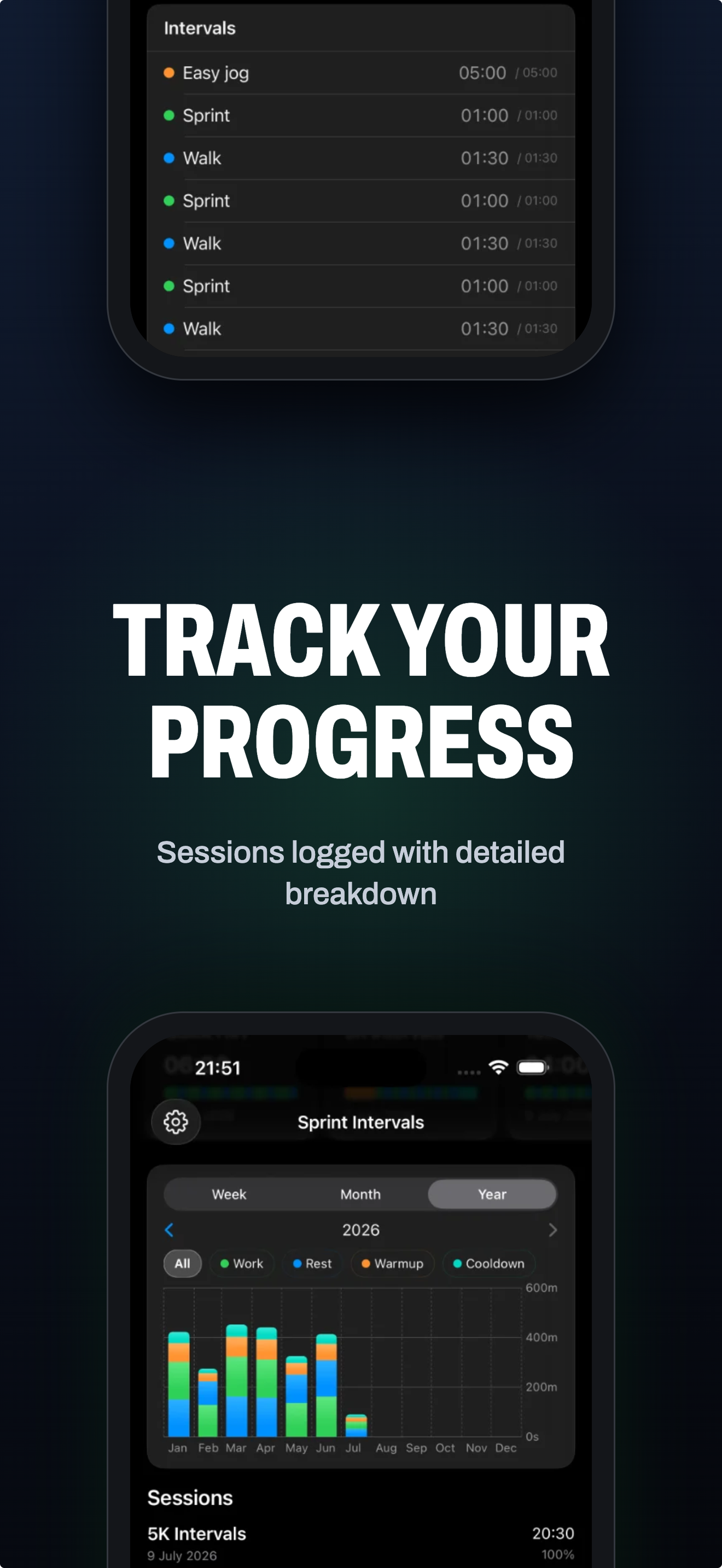 Sprint Intervals screenshot 3