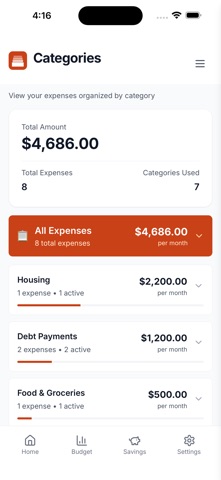 Survival Budget Screenshot 6 of 10