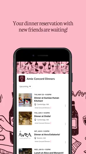 Amie: Ladies Only Supper Club screenshot 2