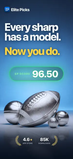 Elite Picks: AI Sports Betting screenshot 1