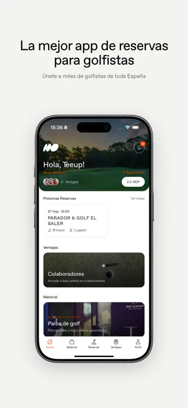 Teeup Golf screenshot 1 of 4