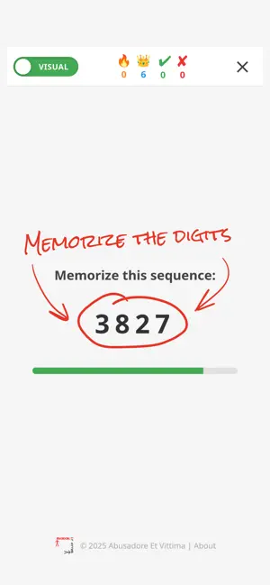 Mind Span: Memory Challenge screenshot 1