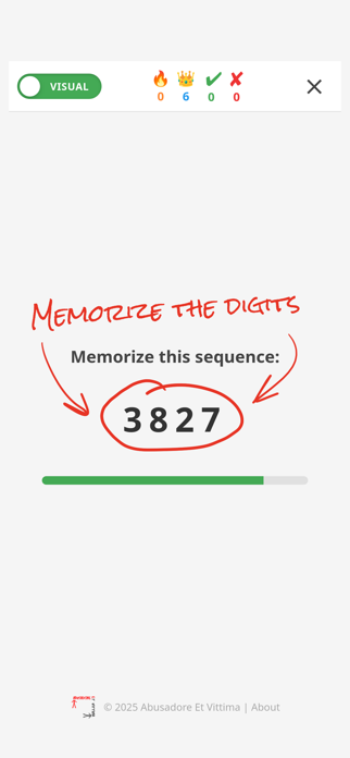 Mind Span: Memory Challenge Screenshot 1 of 6