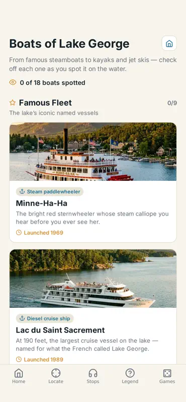 Lake George Audio Tour screenshot 4 of 6