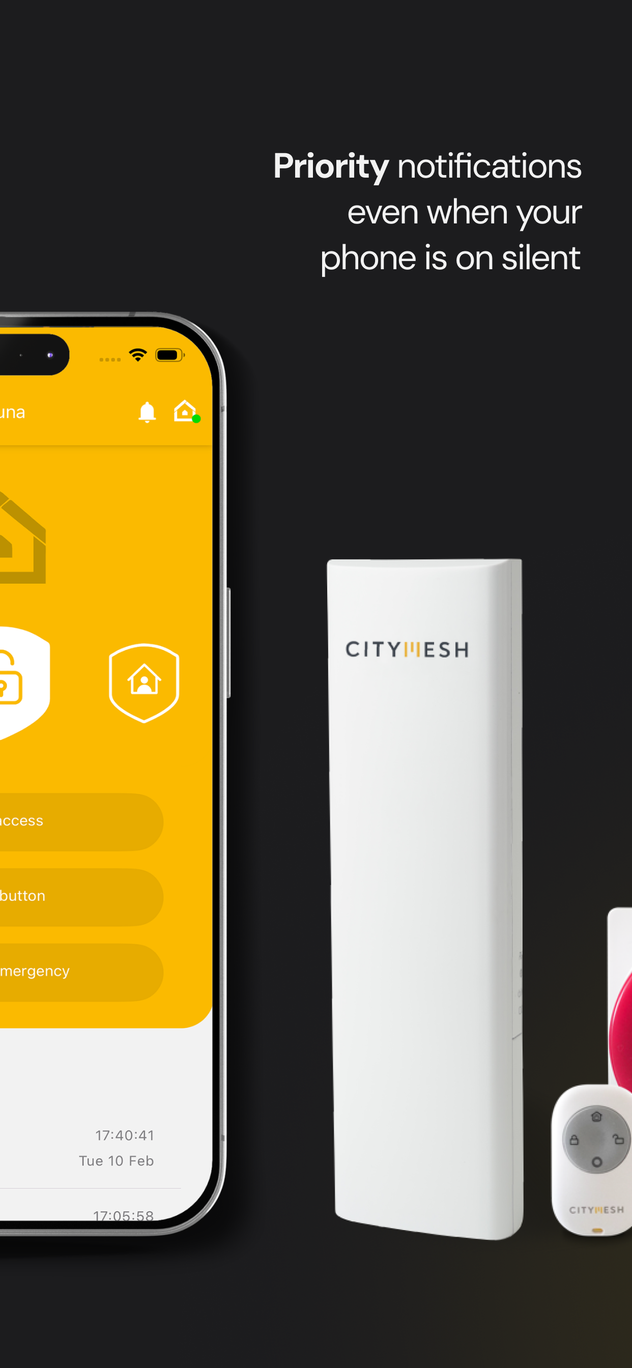City Alarm - Citymesh App screenshot 3