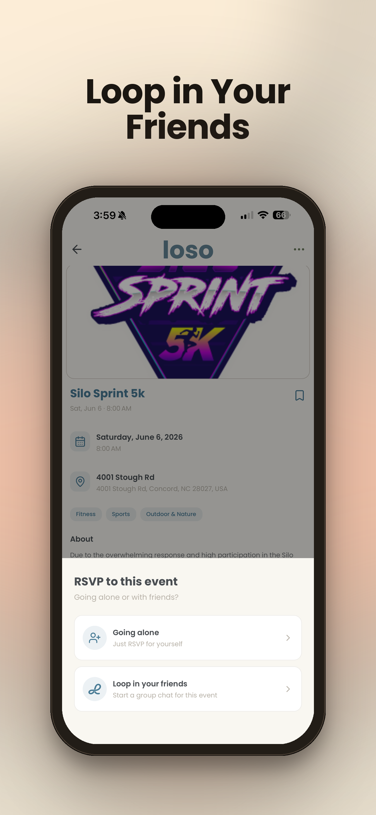 LoSo: Locally Social