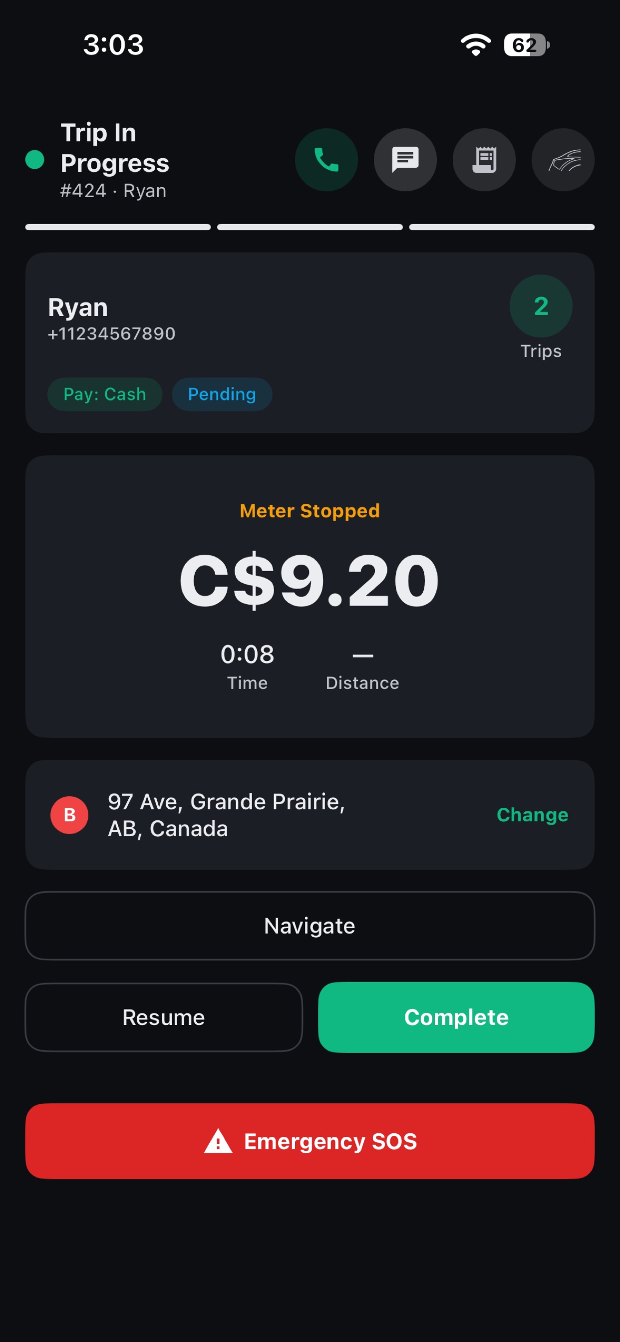 Screenshot 2 of Cabica Driver