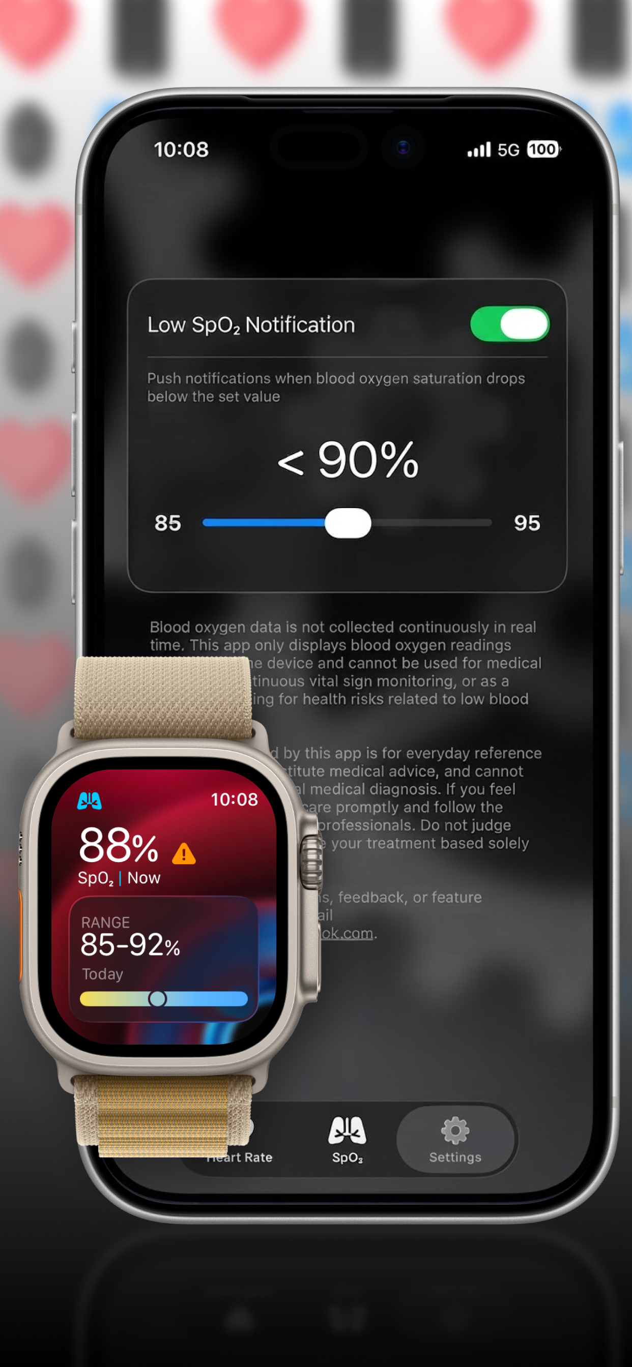HR & SpO2 - Companion App screenshot 3
