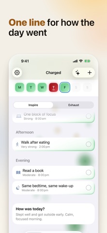 Helio. Energy & Habit Tracker Screenshot 6 of 10