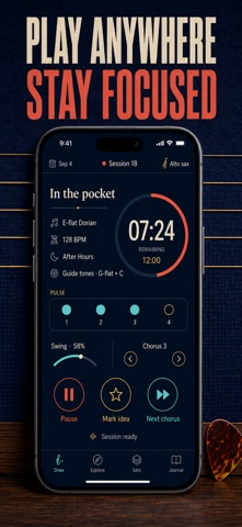 Jazz Improv Practice & Scales Screenshot 9 of 10