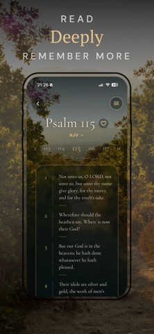 Psalms By Heart screenshot