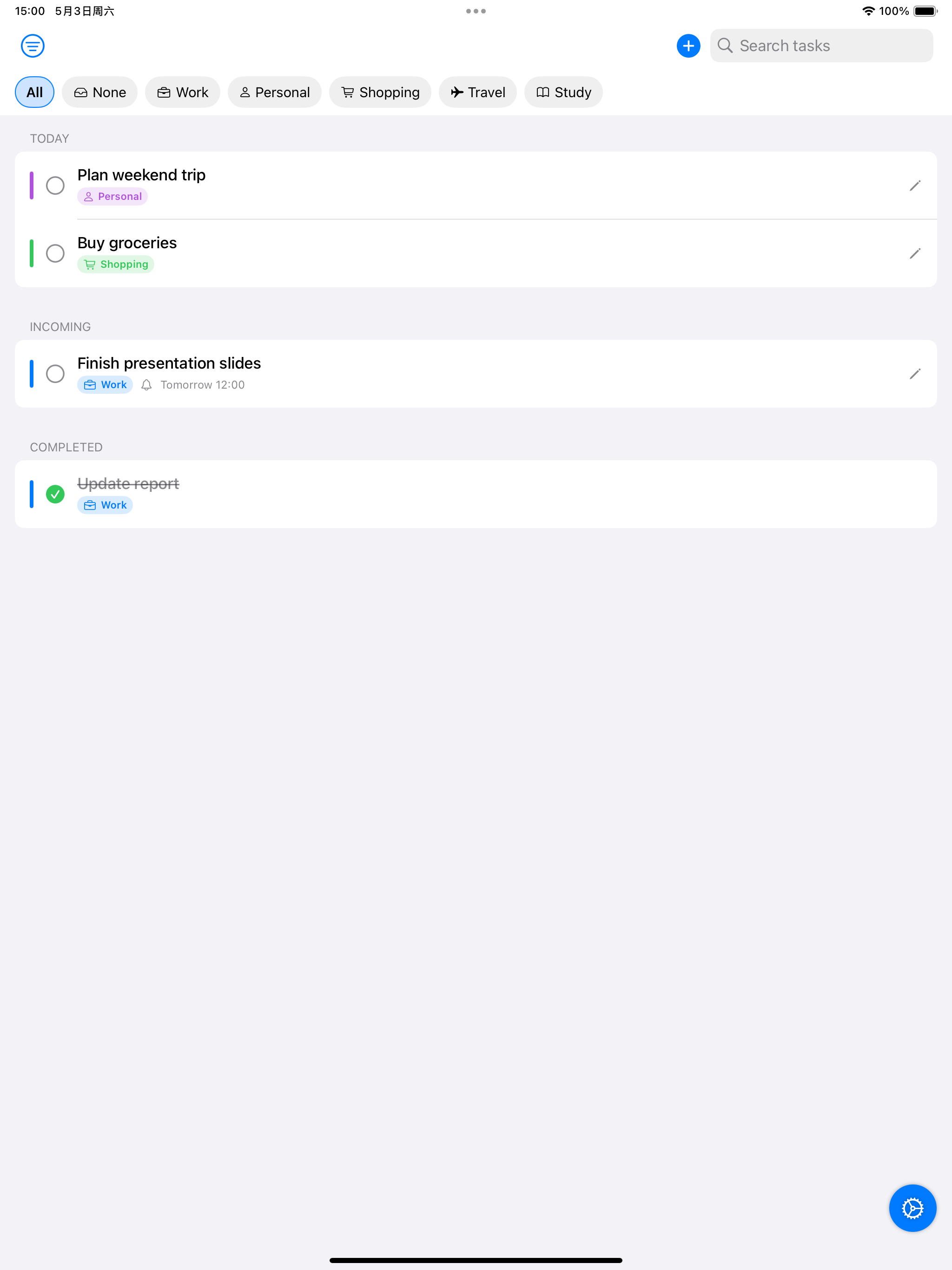 Todist screenshot 4