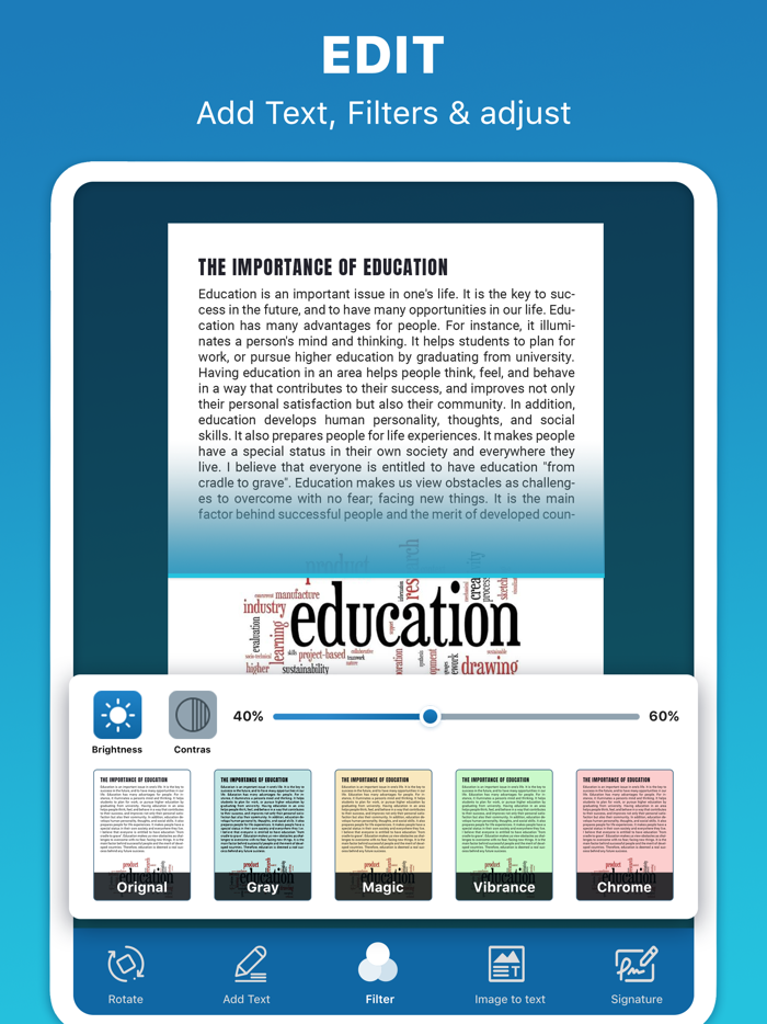 ScannerHub QR  Document scan