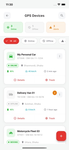 Finder GPS Tracker screenshot