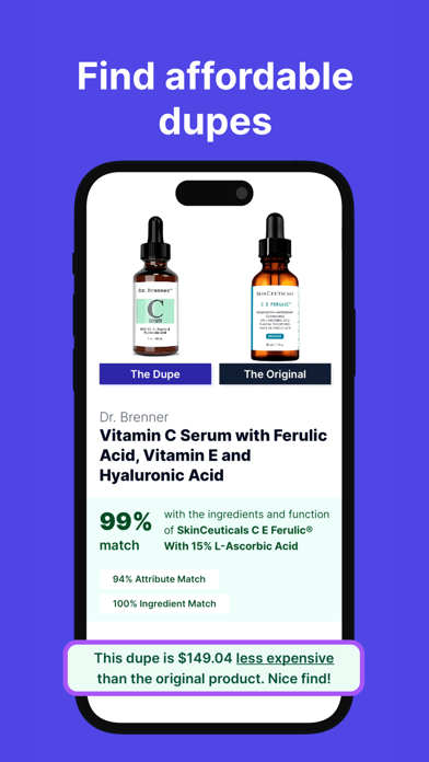 SkinSort - Skincare Scanner Screenshot