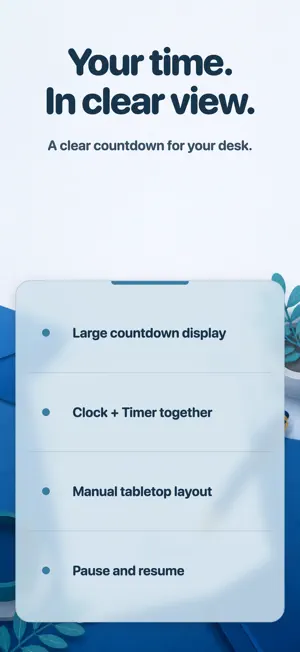 Simple Timer & Stopwatch screenshot 1