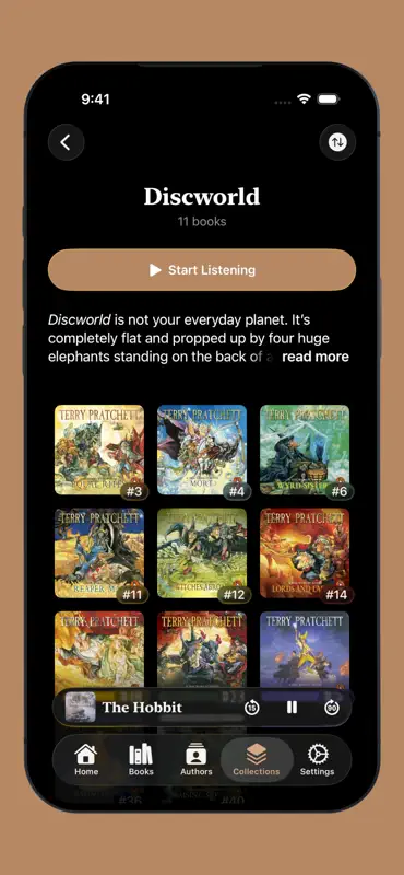 Prologue Audiobook Player screenshot 3 of 4