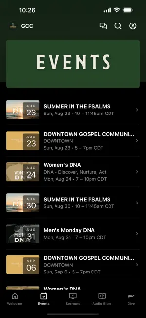 Garden City Church - SATX screenshot 2