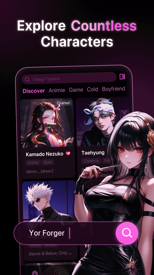 #2. PolyBuzz: Chat with AI Friends (iOS) 由: CLOUD WHALE INTERACTIVE TECHNOLOGY LLC.