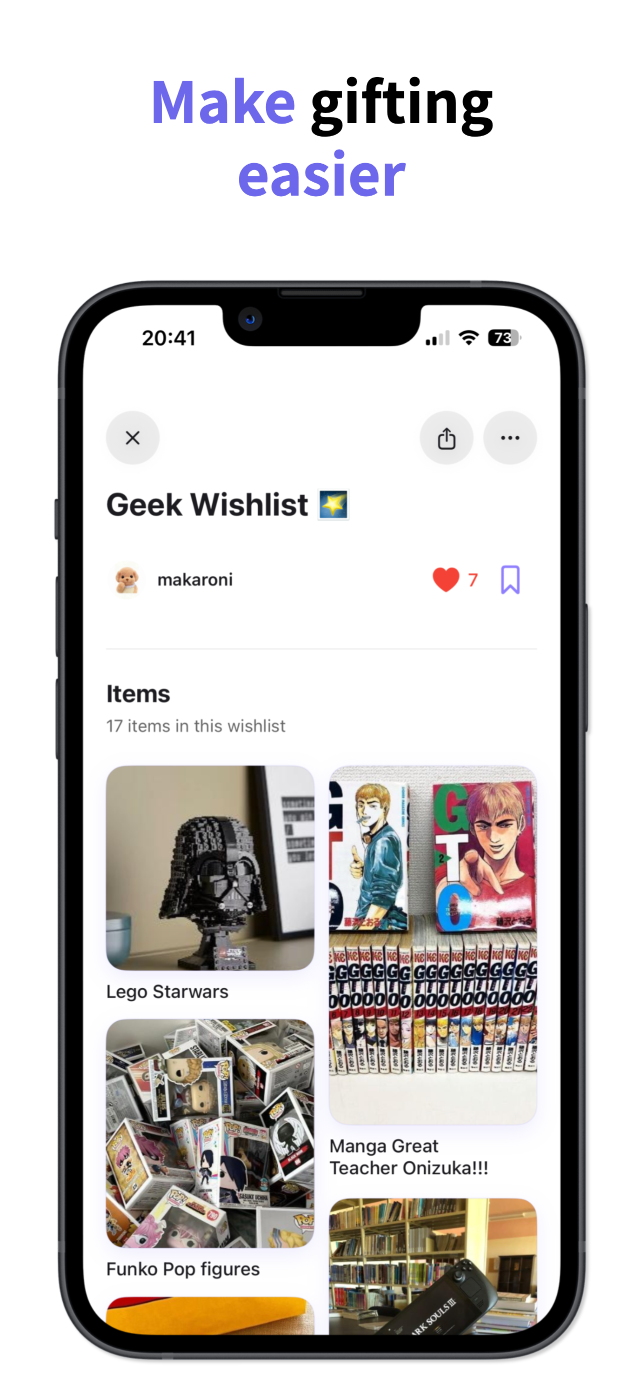 Mishy: Wishlist & Vision Board screenshot 5