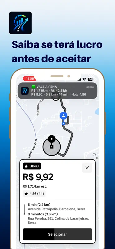 GiraLucro: Motorista App screenshot 1 of 6