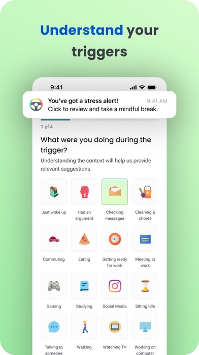 Stress Monitor | Watch App Screenshot