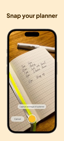 SnapJournal: Paper to Calendar iPhone screenshot