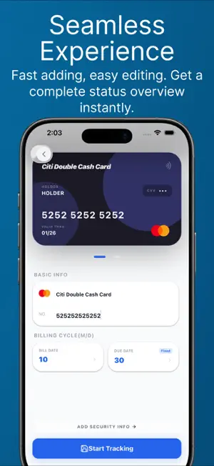 TodayKa: Credit Card Manager screenshot 4