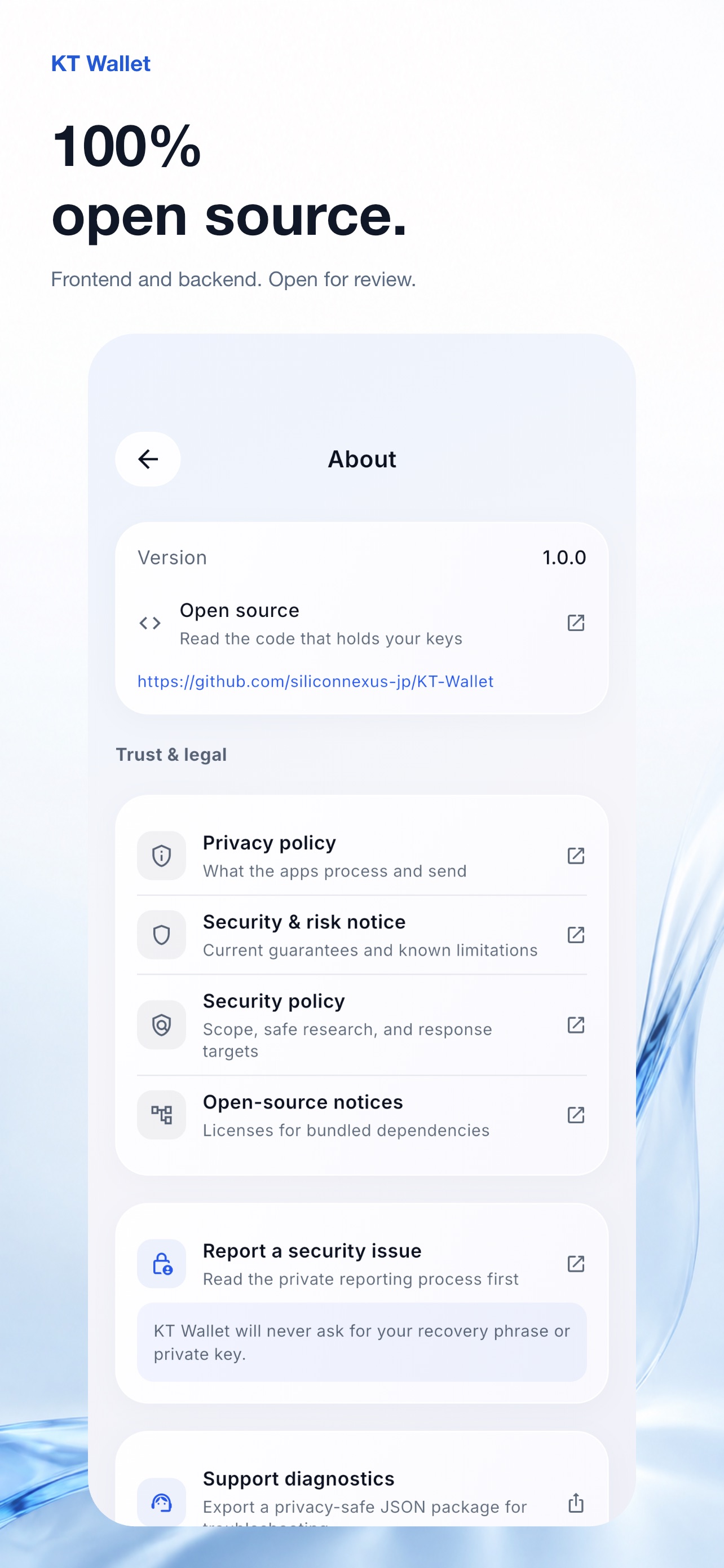 Screenshot 5 of KT Wallet