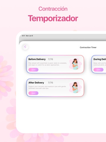Contraction Timer & Counter ⁺ iPad screenshot 7
