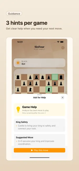 SixFour Chess screenshot 2