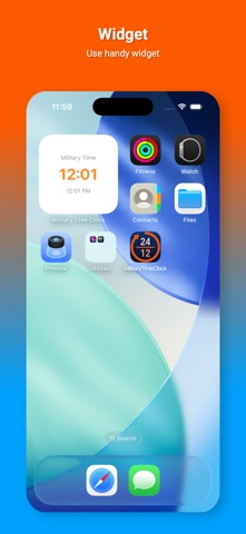 Military Clock screenshot