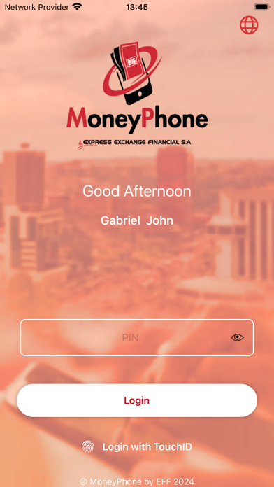 EEF MoneyPhone Screenshot