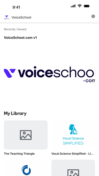 VoiceSchool screenshot