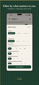TrustBite - Restaurant Reviews screenshot