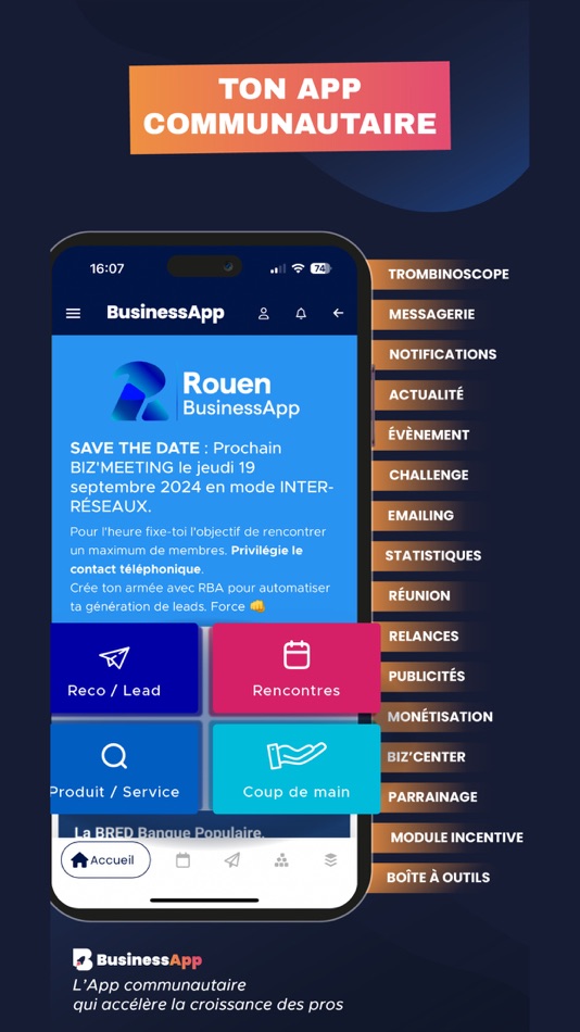 #1. BusinessApp connecte les pros (iOS) 由: BusinessApp (FR)