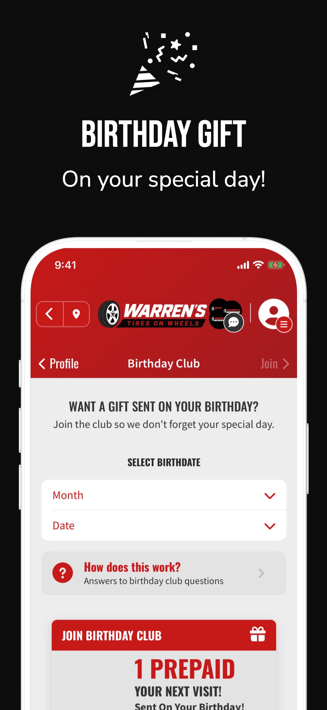 Screenshot 3 of Warren's Tire & Auto