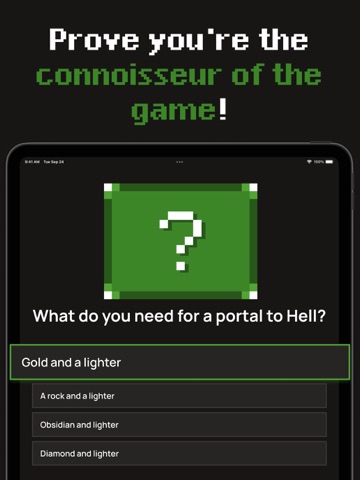 Minify: Trivia Quiz and Test iPad screenshot