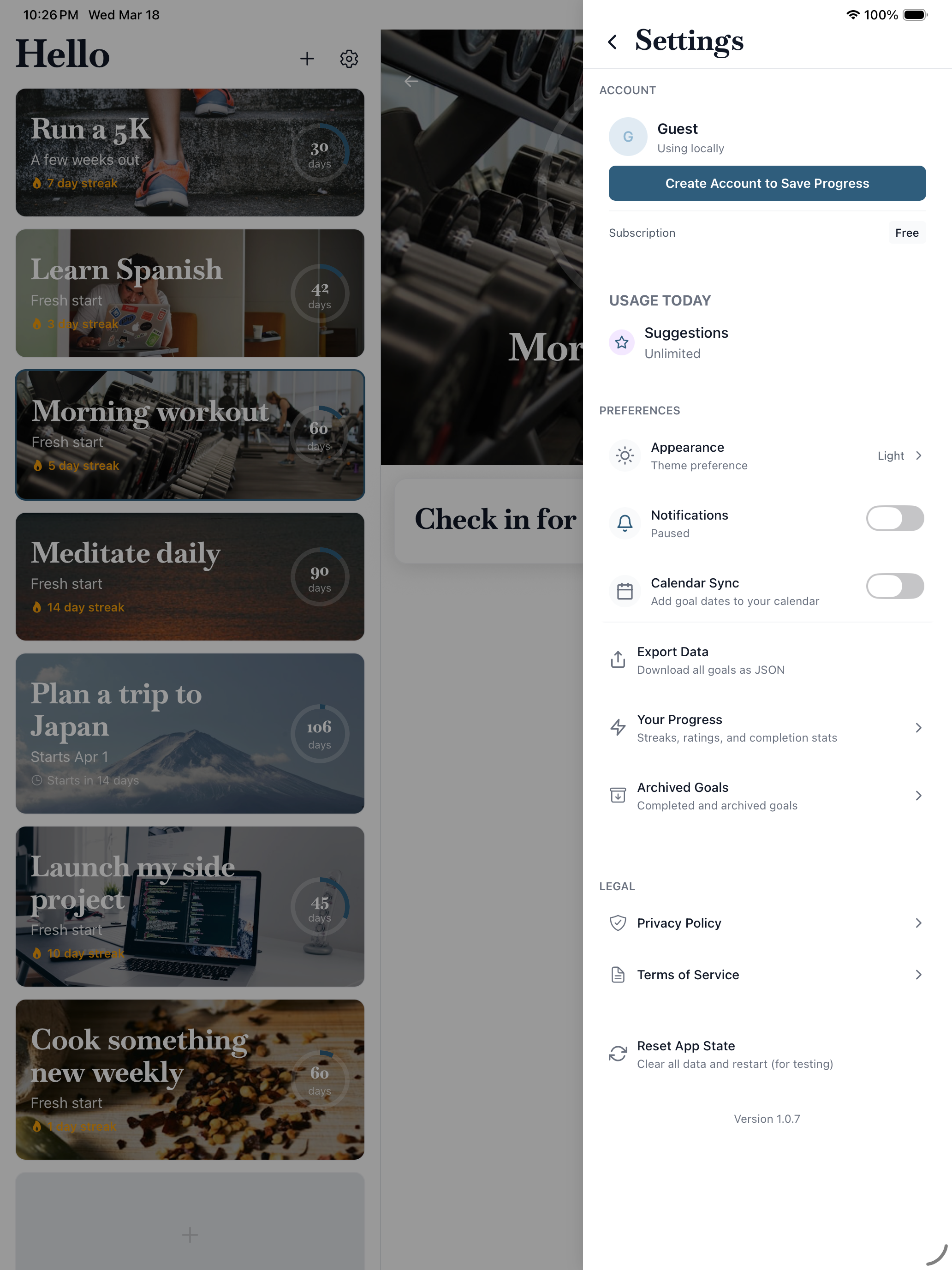 Goals - AI Action Planner screenshot 18