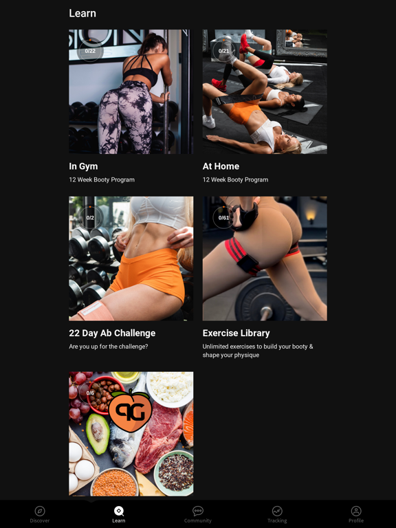 peachgainz iPad screenshot 1 - Health & Fitness app