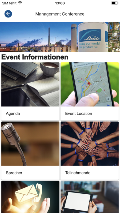 Linde Events Screenshot