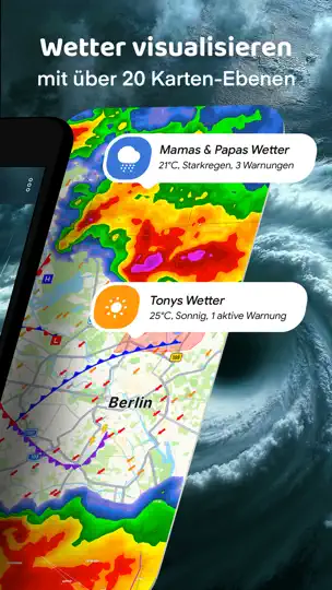 Screenshot von Wetter-Partner - Wetterradar auf dem iPhone 2