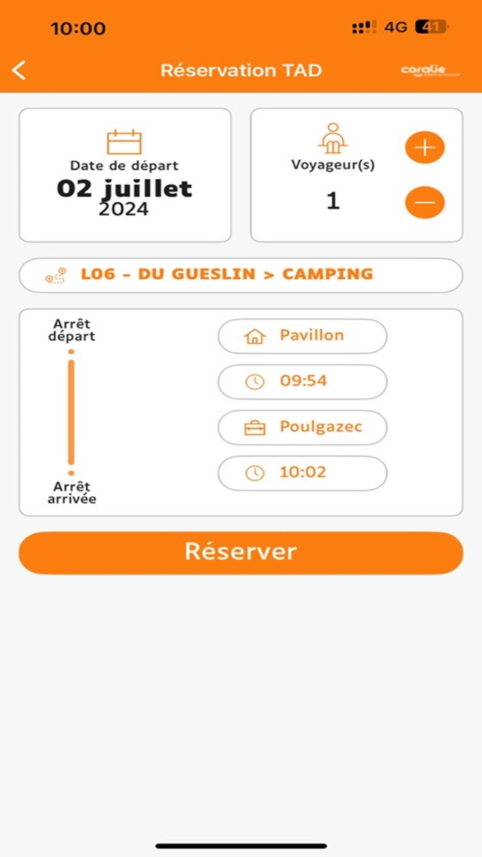 Coralie Transport à la Demande