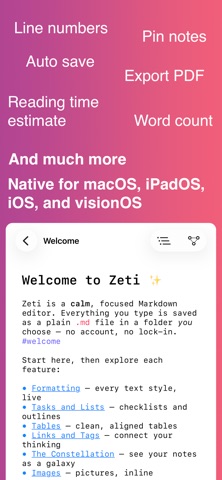 Zeti Editor Screenshot 9 of 9